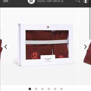 Lululemon Warm Revelations Set